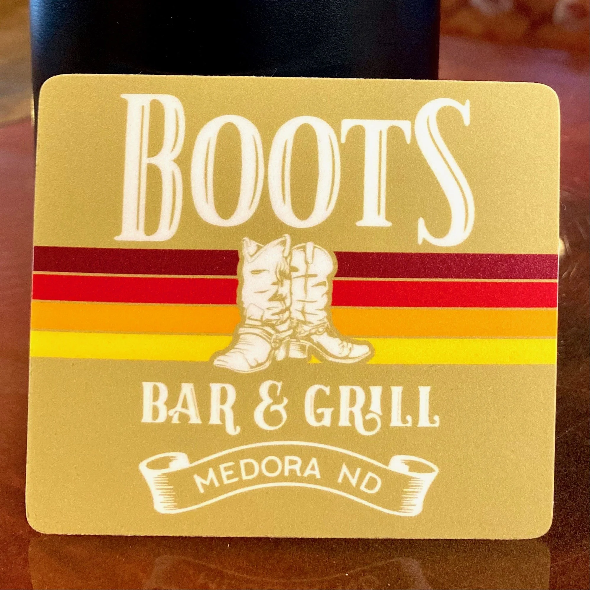 4_ Striped Sunset Sticker.jpeg