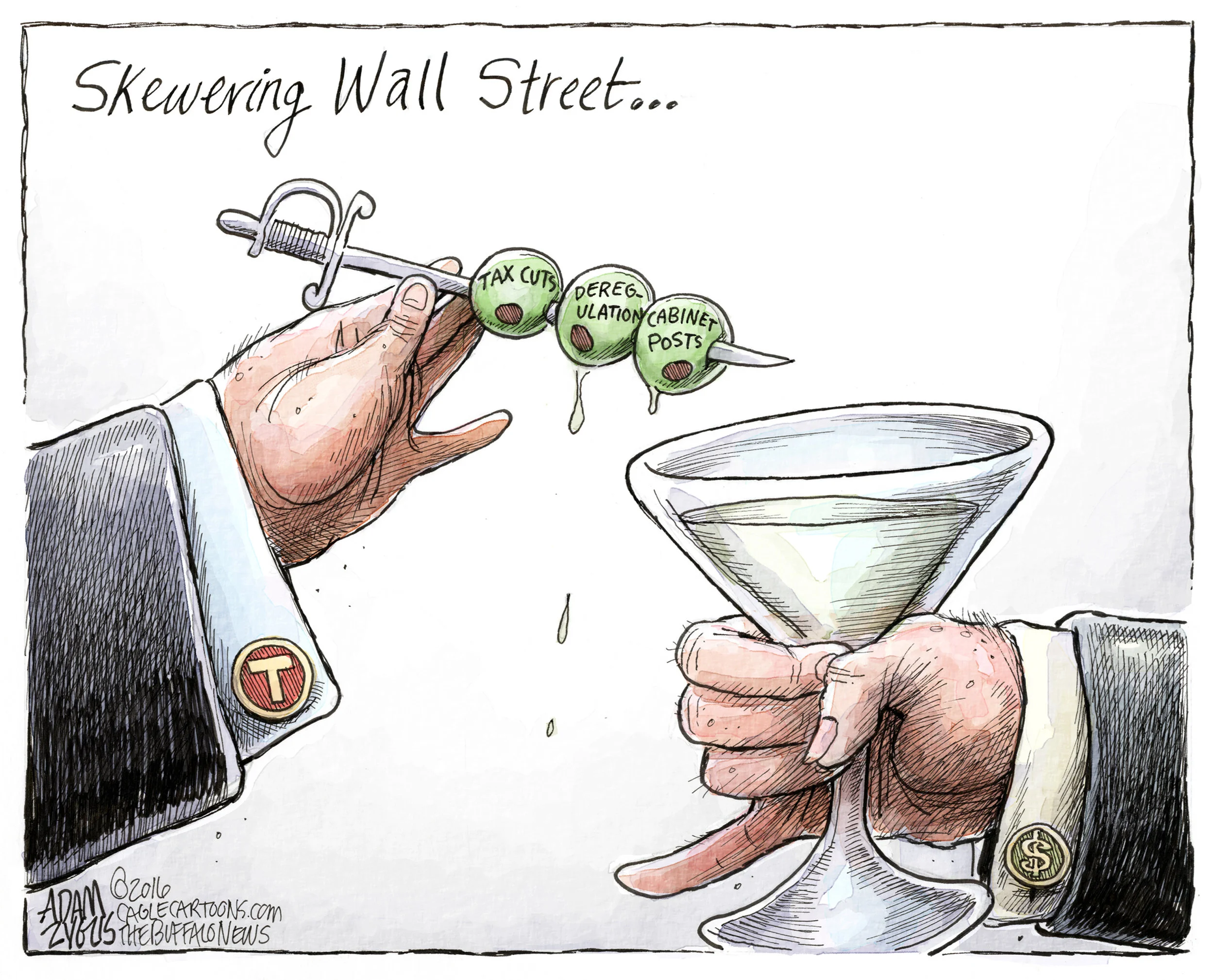 The Elites ( Adam Zyglis )