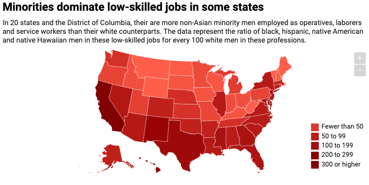 Map: The Conversation, CC-BY-ND Source: Donald T. Tomaskovic-Devey, Eric Hoyt Get the data