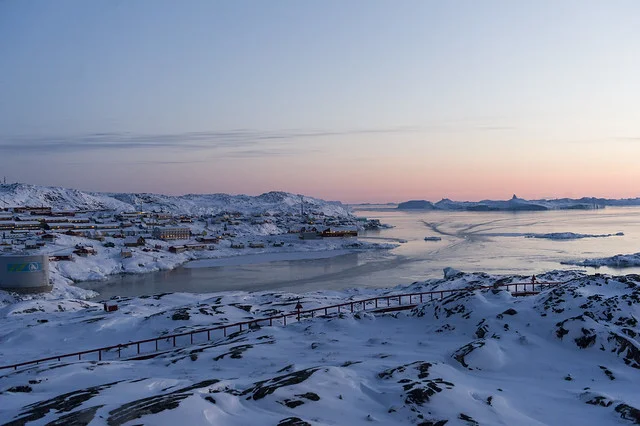 Scene from Illulissat, Greenland ( United Nations Photo )