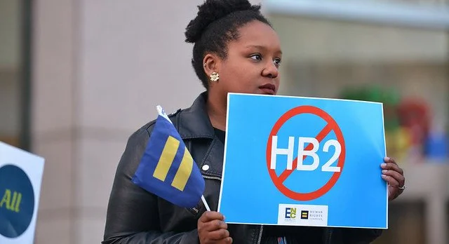 Protest against North Carolina “Bathroom Bill” ( Sarah Winstonn )
