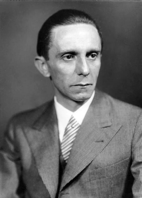 Joeseph Goebbels, Hitler’s Minister of Propaganda ( Wikipedia )