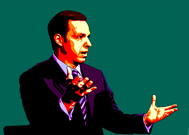 Jake Tapper - Illustration ( DonkeyHotey )