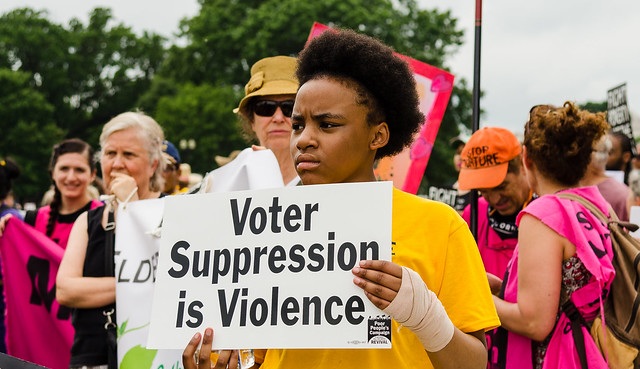 Voter Suppression is Violence ( cool revolution )
