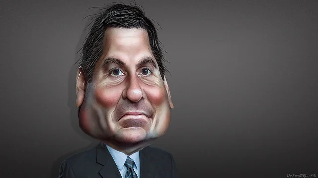 Devin Nunes - Caricature ( DonkeyHotey )