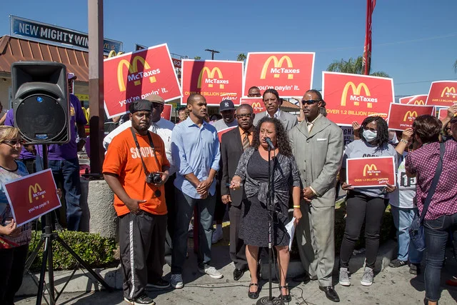 Fast Food Workers Strike ( SEIU ULTCW )