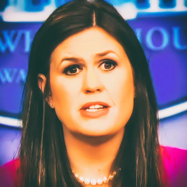 Sarah Huckabee Sanders, former liar for the Liar-in-Chief Trump ( Thomas Hawk )