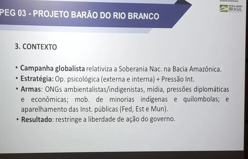 One of the slides from the presentation. | democraciaAbierta