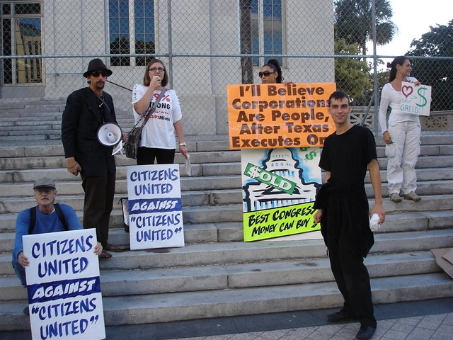 Citizens Against Citizens United ( Occupy Miami Photos )