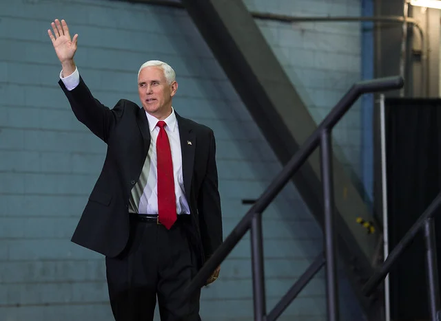 Mike Pence visits Kennedy Space Center ( NASA HQ PHOTO )