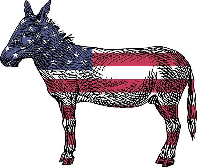 America Democrats Ass ( OpenClipart-Vectors )