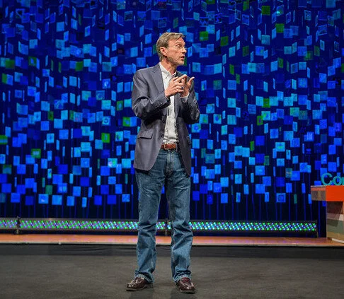 Thom Hartmann giving a TED Talk in Portland, Oregon ( TedXMtHood )