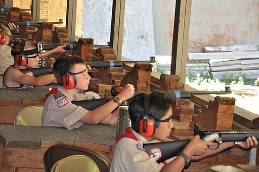 Gun Range at Camp Tracey ( Potterface )
