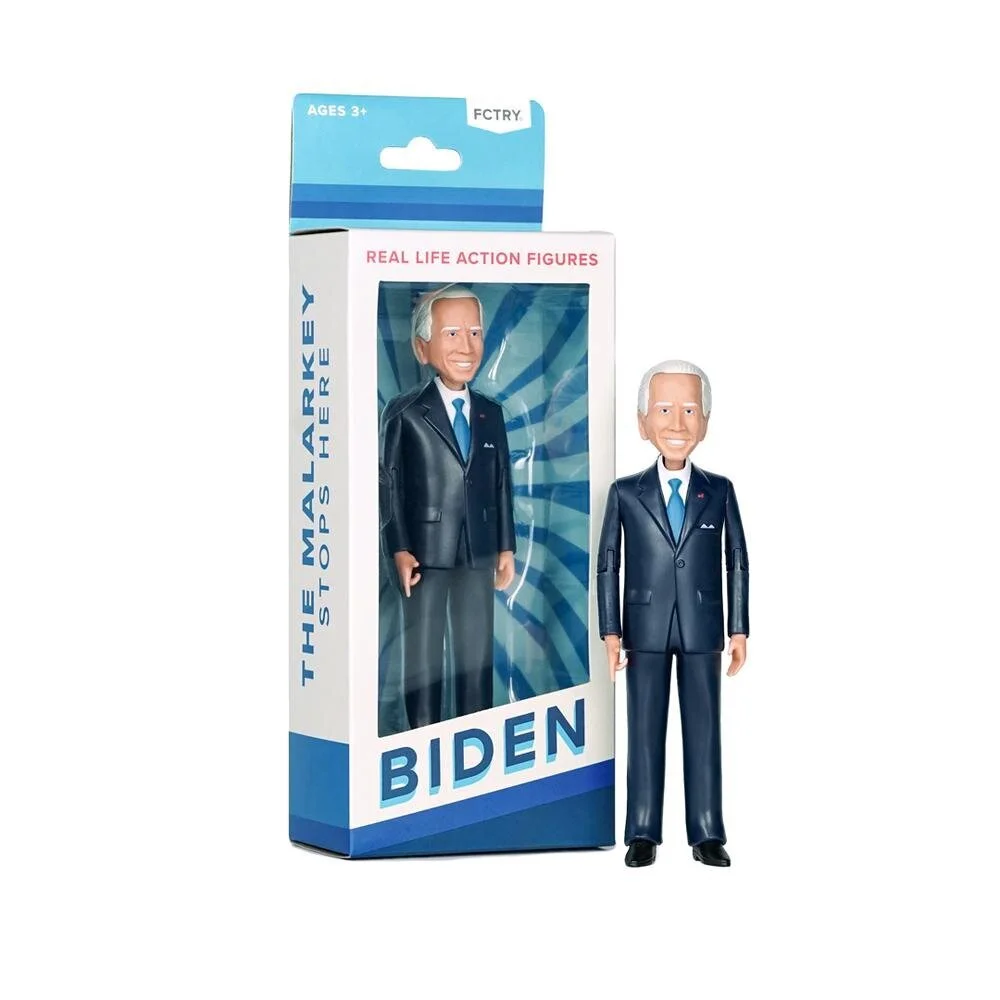 The Long National Nightmare of a Delusional, Psychotic Demagogue in the White House Is Almost Over. Celebrate and Support BuzzFlash With This Joe Biden Action Figure.