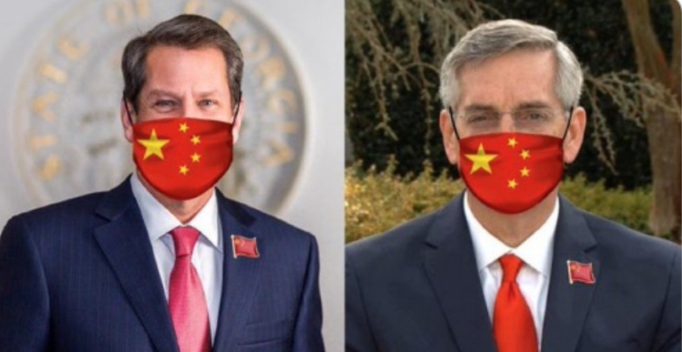 Talk About Projection:  Trump Promotes Tweet Promising Brian Kemp and Brad Raffensberger "Will Soon Be Going to Jail." See You There, Donald.