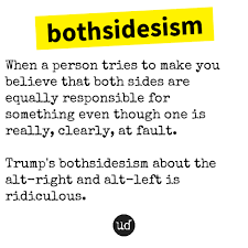 Corporate Journalism Must Ditch "BothSidesIsm" and Print the Truth About GOP Lies and Performative Politics