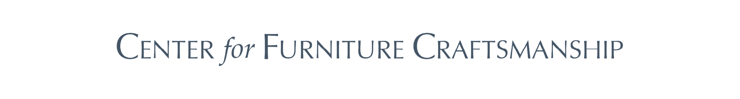 Center for Furniture Craftsmanship - Logo