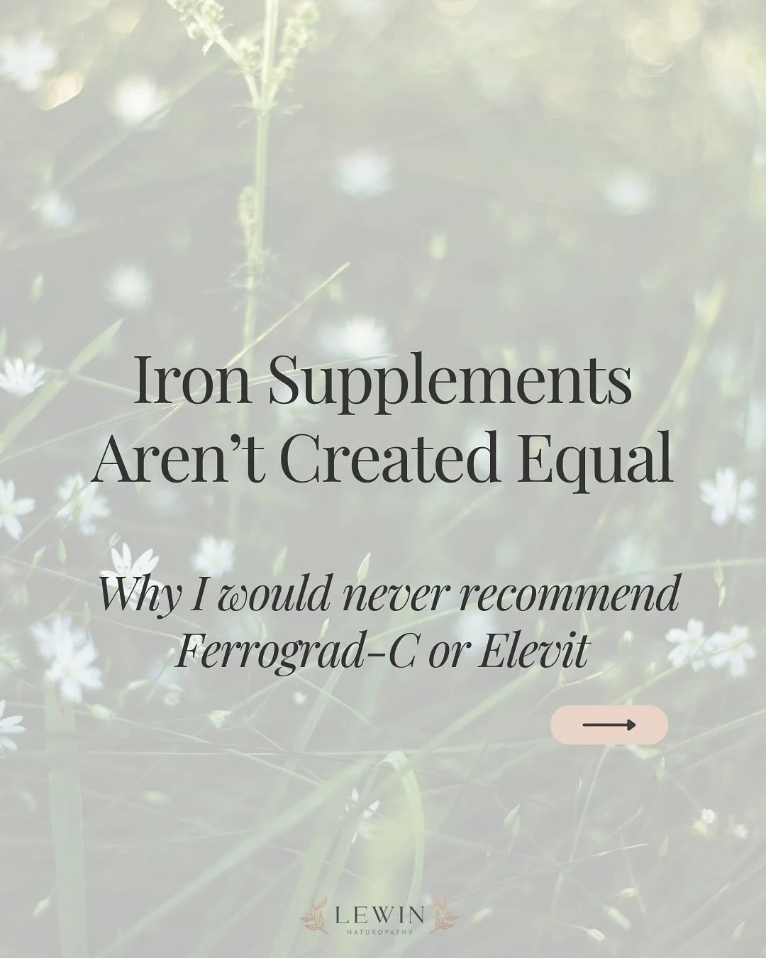 One of my biggest pet peeves is when I see patients prescribed Ferrograd-C for iron deficiency. So often they come to me exhausted, iron still low, and not taking their supplement because it leaves them constipated, nauseous, or with a sore stomach. 