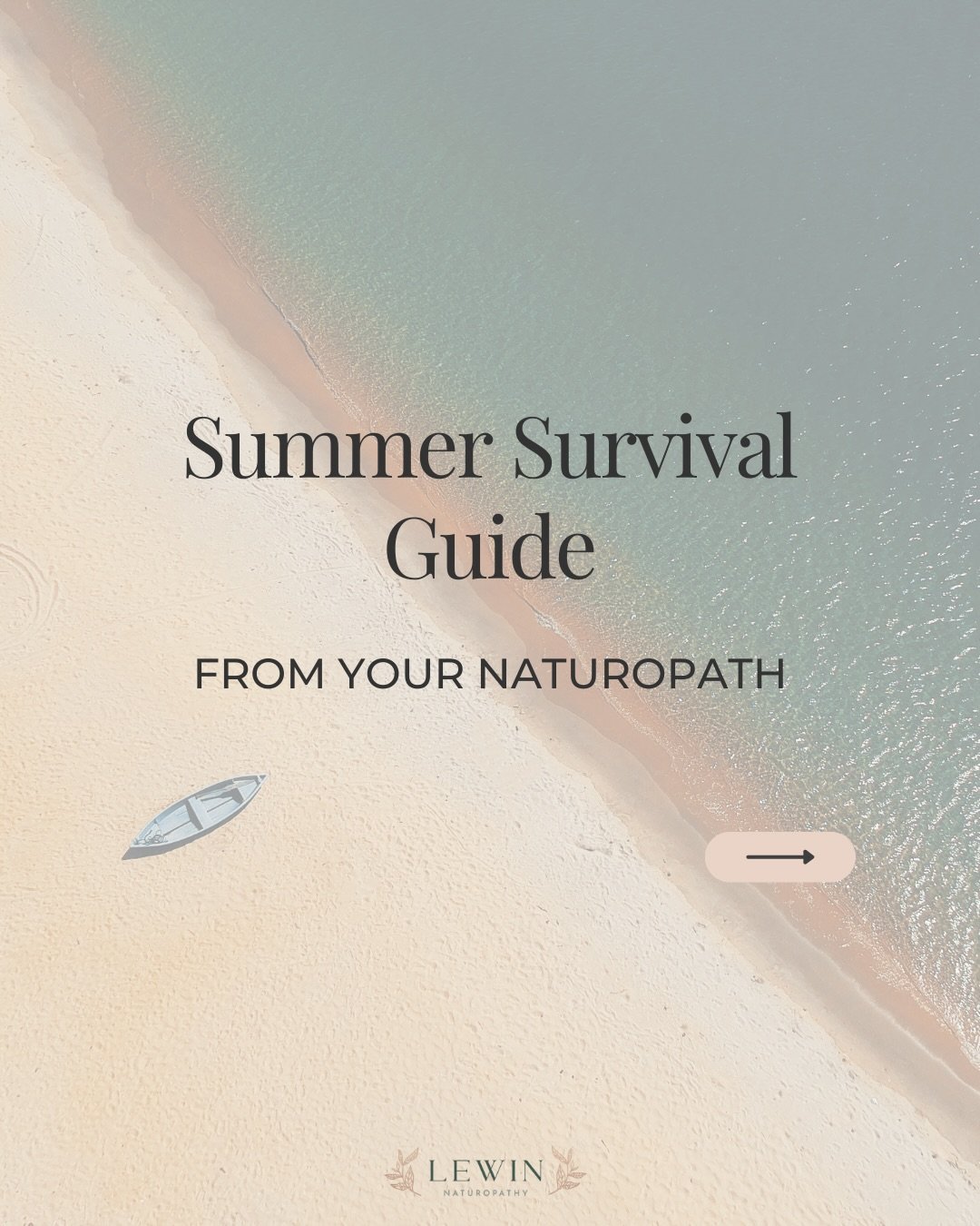 Just some tips from your friendly neighbourhood naturopath to help you enjoy the summer months 🌺 xx