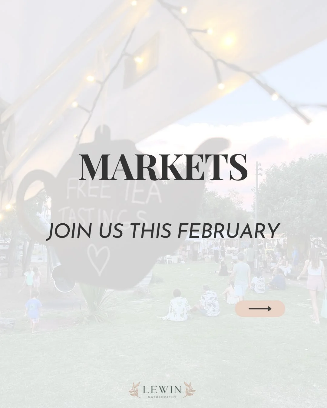 Come and find us at the markets this February across northern NSW &amp; Southern QLD! 🫖