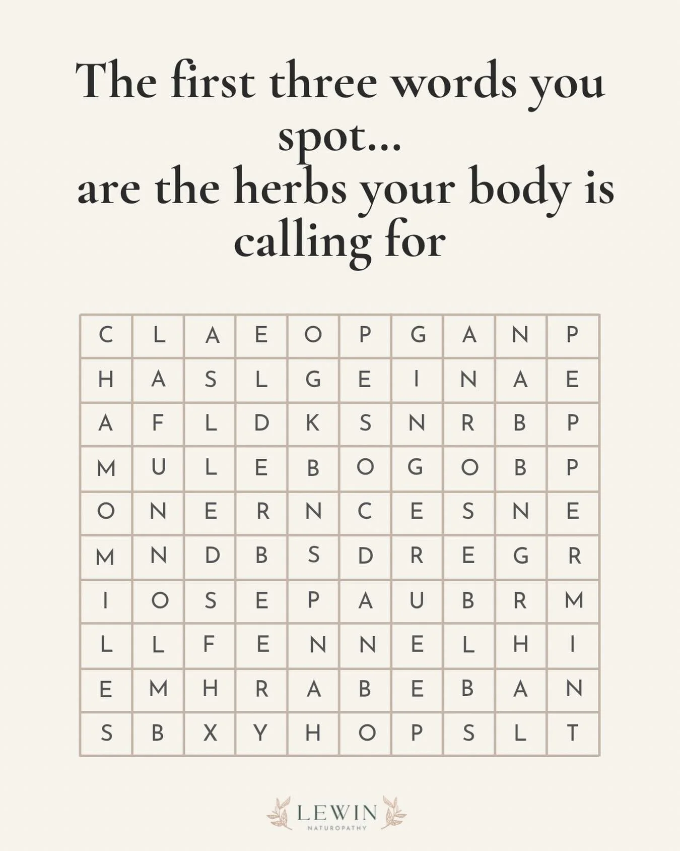 Comment the first 3 herbs that you can see! 🌿

#naturopathy #womenshealth #herbaltea