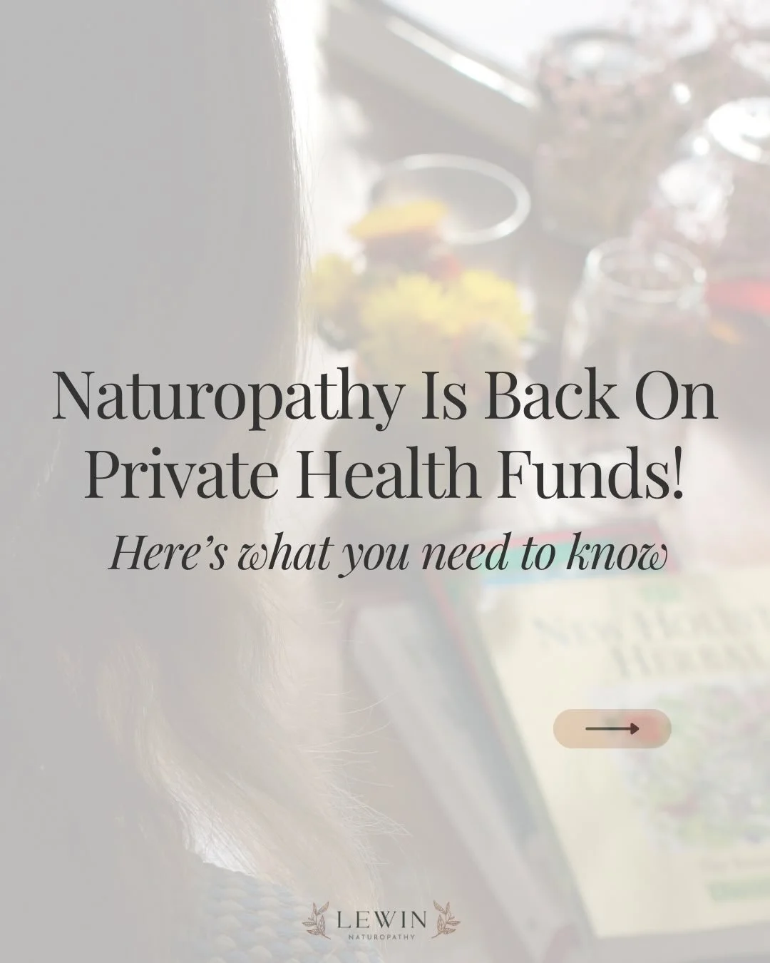 📞If you have private health insurance, give your fund a call directly and ask them if you&rsquo;re covered. Not all have it available just yet but more are rolling this out later in the year. 🙌

#naturopathy #phi #womenshealthnaturopath