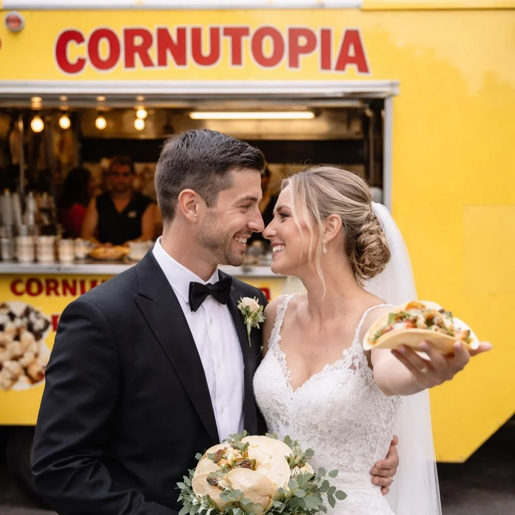 Would you book a food truck for your wedding? 💒 
More and more couples are choosing food truck catering instead of traditional sit-down meals, and honestly&hellip; we love it 🚚🌮

#foodtruckwedding #weddingcatering #tacotruck #melbournecatering #fo