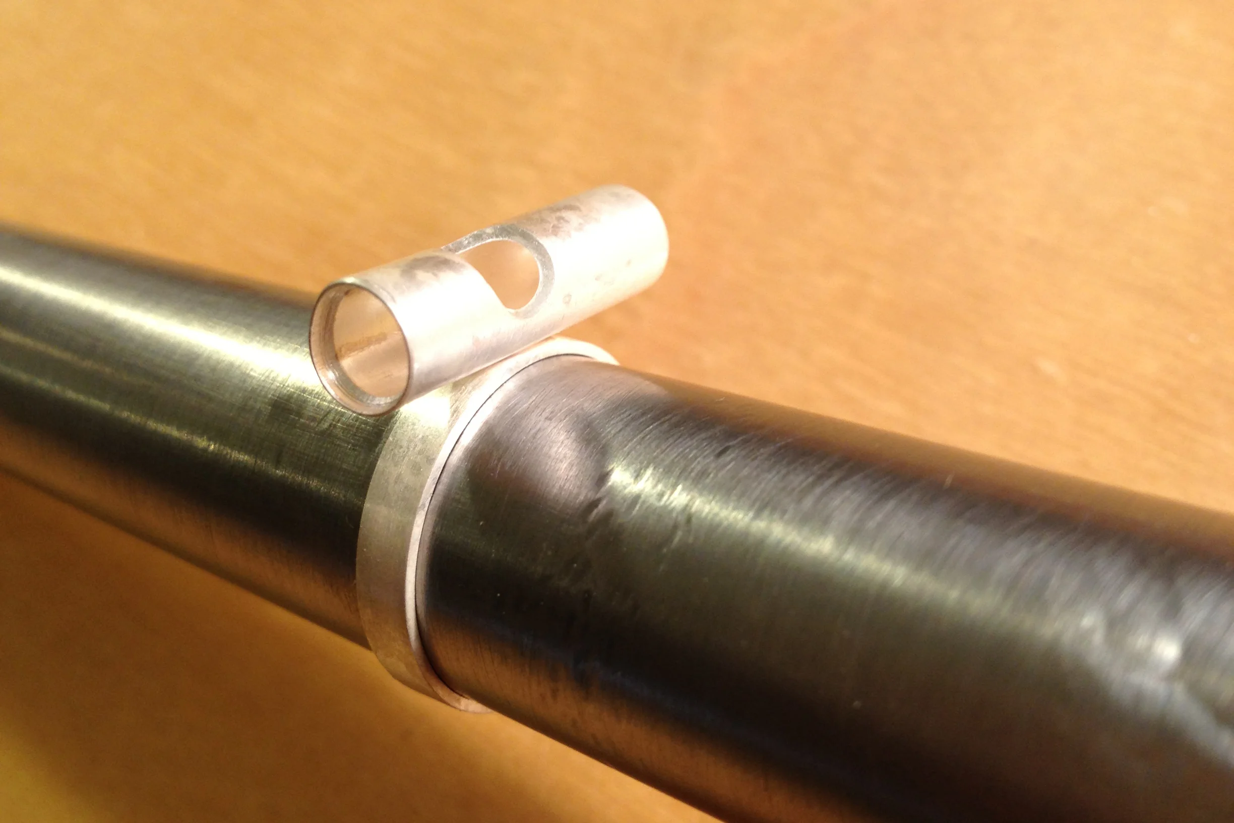 Light Tubes: A series of rings studying the interplay of color passing in and out of a reflective chamber