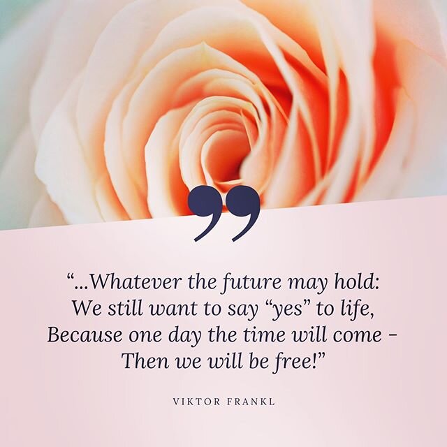 In spite of everything, we can say &ldquo;yes&rdquo; to life. Viktor Frankl&rsquo;s treasured books &ldquo;Man&rsquo;s Search for Meaning&rdquo; and &ldquo;Yes to Life: In Spite of Everything&nbsp;&ldquo; invite us to find meaning in our suffering an