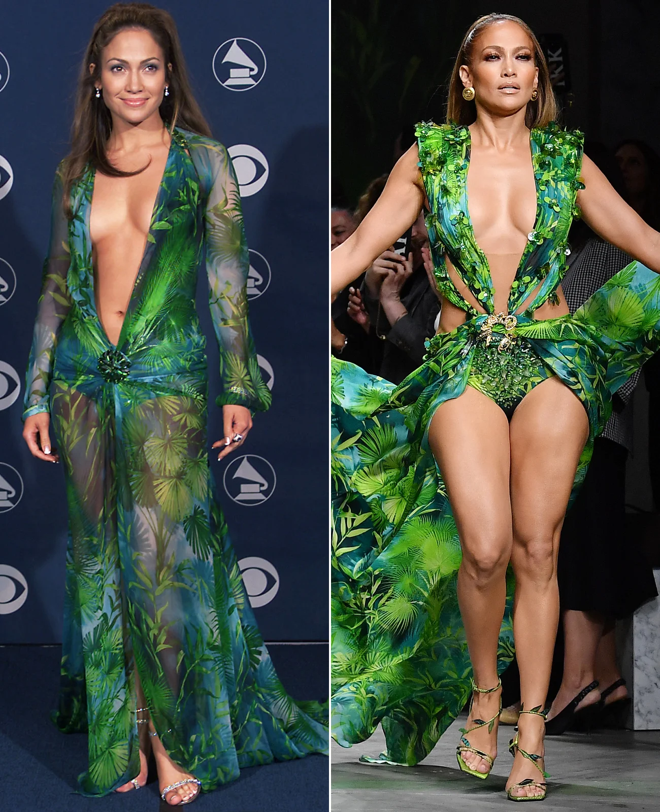 jungle dress versace 2000