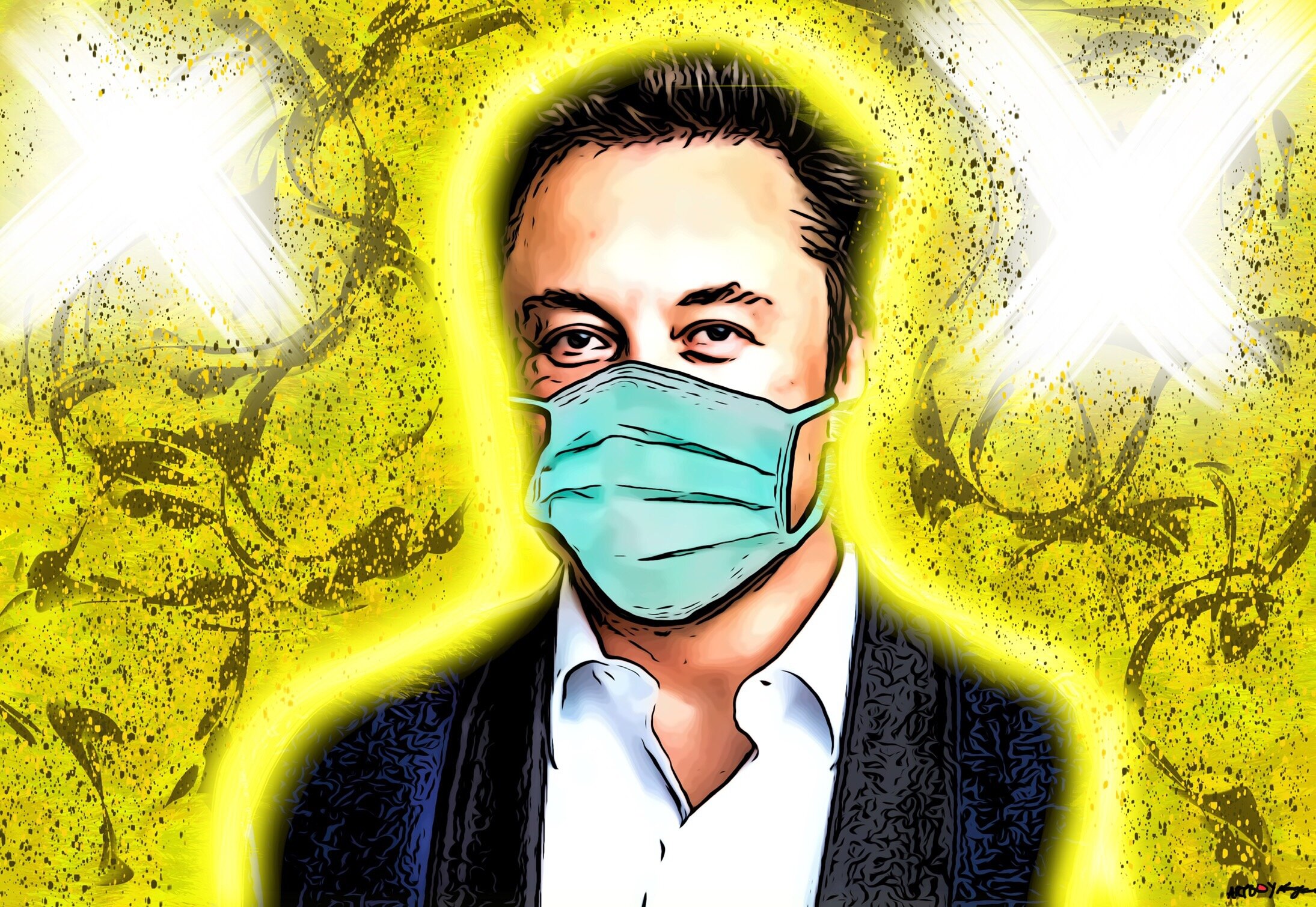 Covidiot Elon Musk, 2020