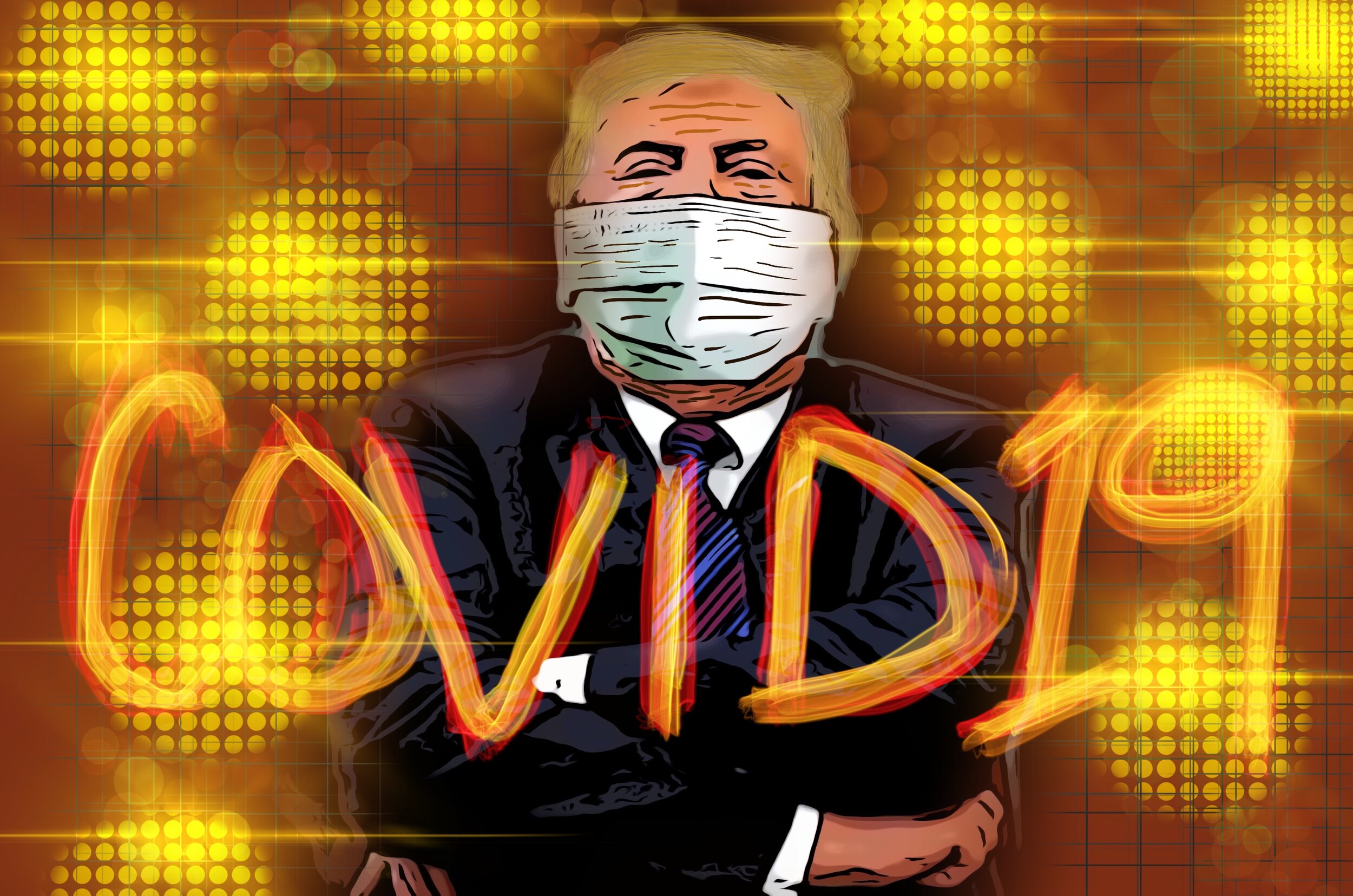 Covidiot Trump, 2020