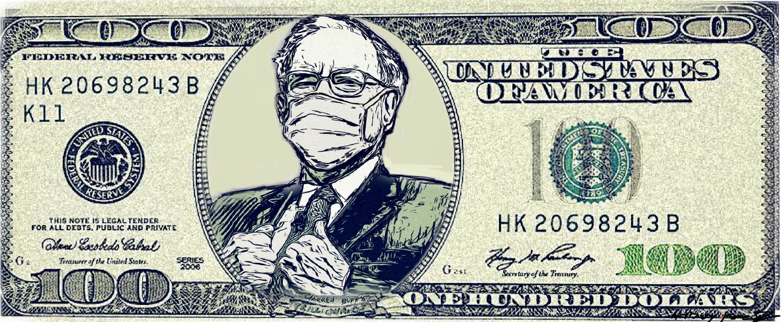 Covidiot Warren Buffet, 2020