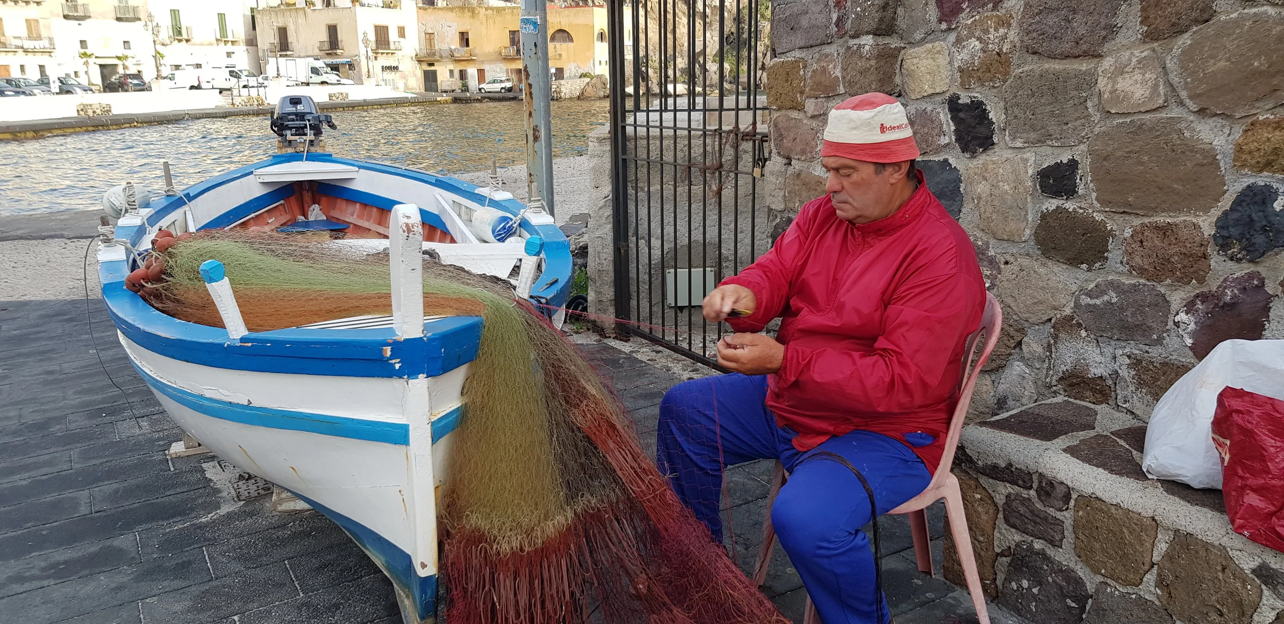 Man and Boat