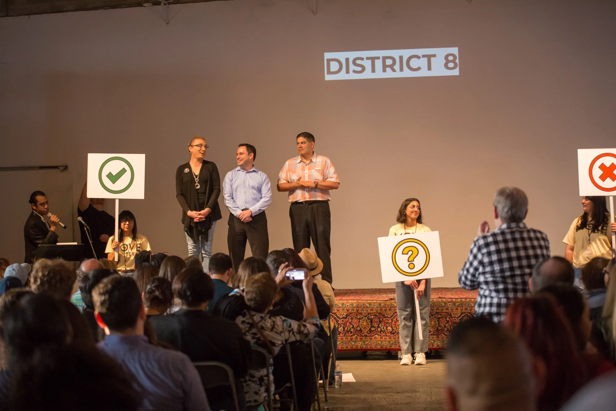 D8 Candidates. (Photo Credit: Joel Pena, SA Sentinel Photographer )