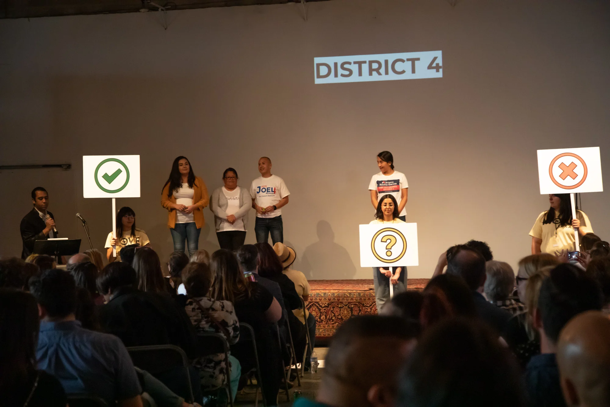 D4 Candidates. (Photo Credit: Joel Pena, SA Sentinel Photographer )