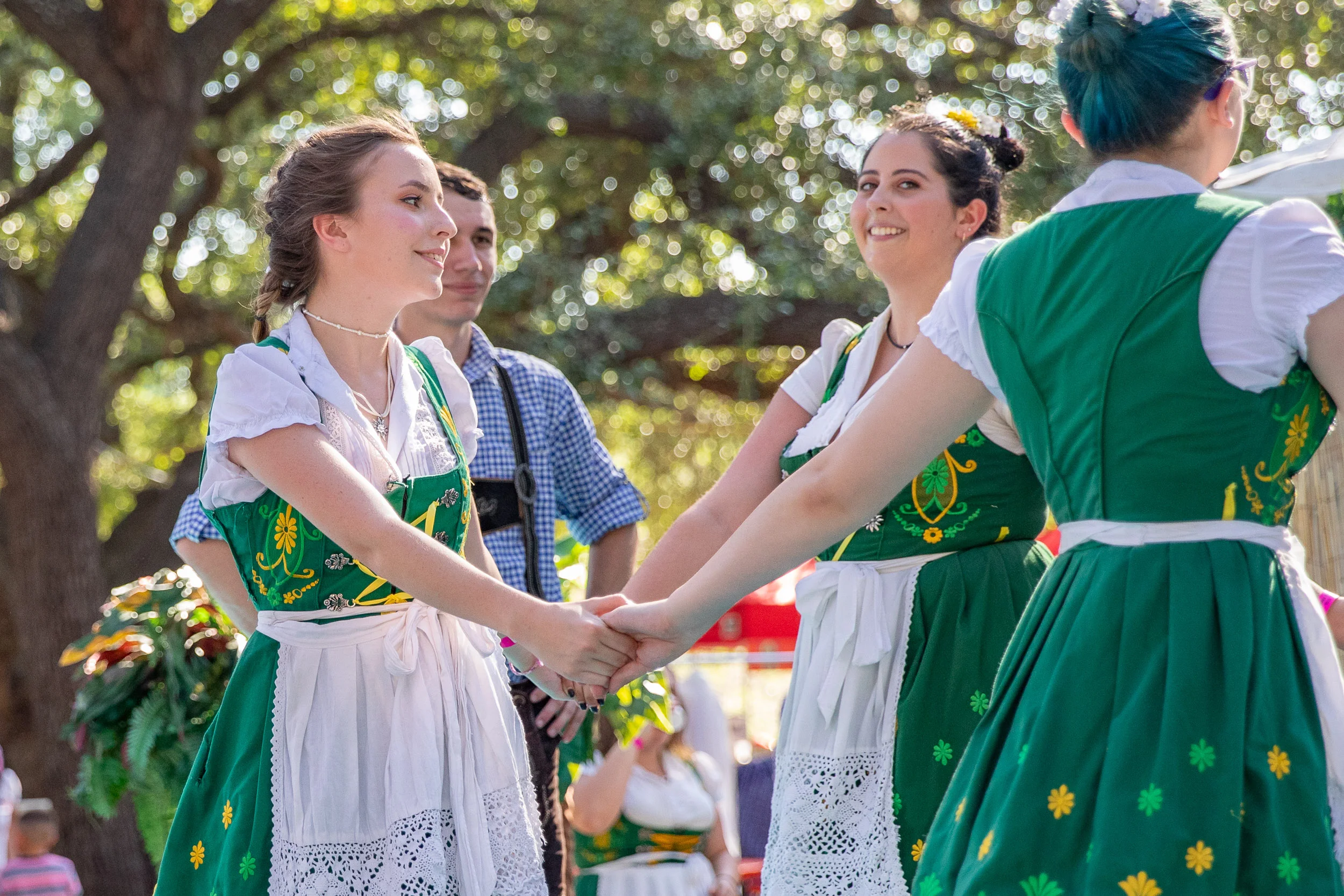 Traditional dances are performed at the Folklife Festival. (Photo by Joel Pena - Photographer, SA Sentinel)