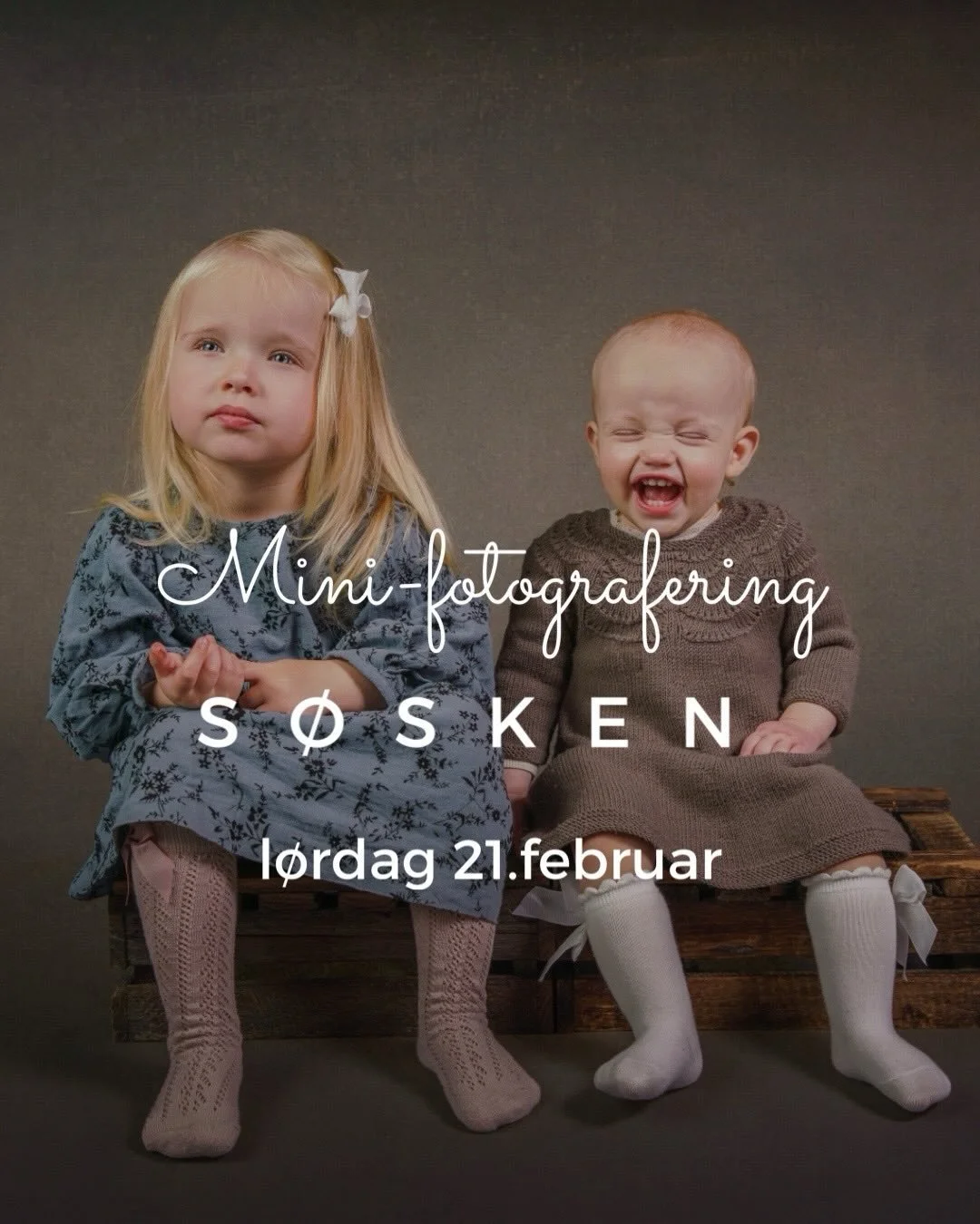 For mange av oss er s&oslash;sken eit band som f&oslash;lgjer oss gjennom heile livet. Det endrar seg etter kvart som me blir eldre, men det forsvinn ikkje 👫👭

Eit s&oslash;skenbilde &ndash; enten av deg og dine eigne s&oslash;sken, eller av barna 