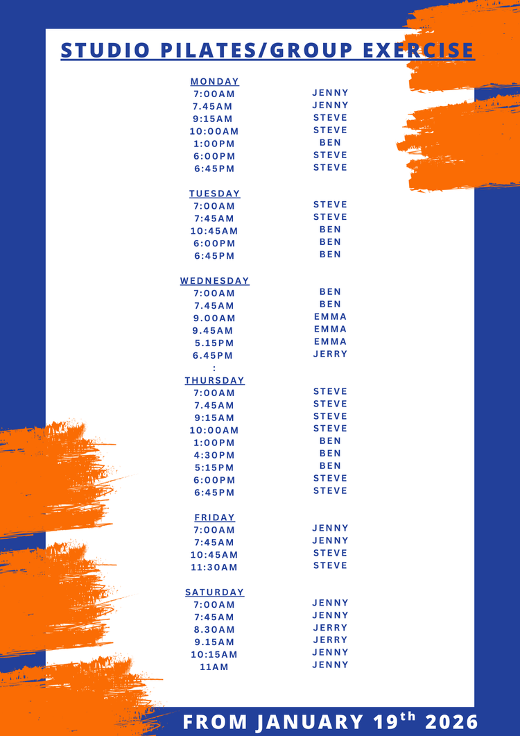 Timetable | Book Your Session Now — SmartMoves Physiotherapy and Health ...