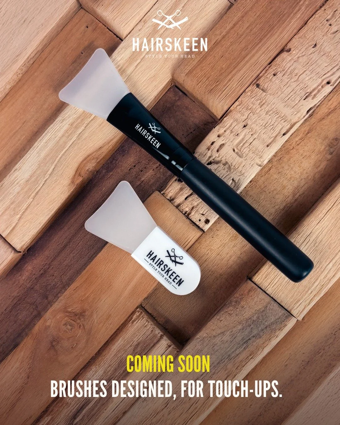 Perfect for quick maintenance and invisible touch-ups, our Hairskeen Touch-Up Brushes give you salon-level precision wherever you are. Keep your hair system looking sharp and seamless every day.
Get ready for the launch of the Pro Kit — comple