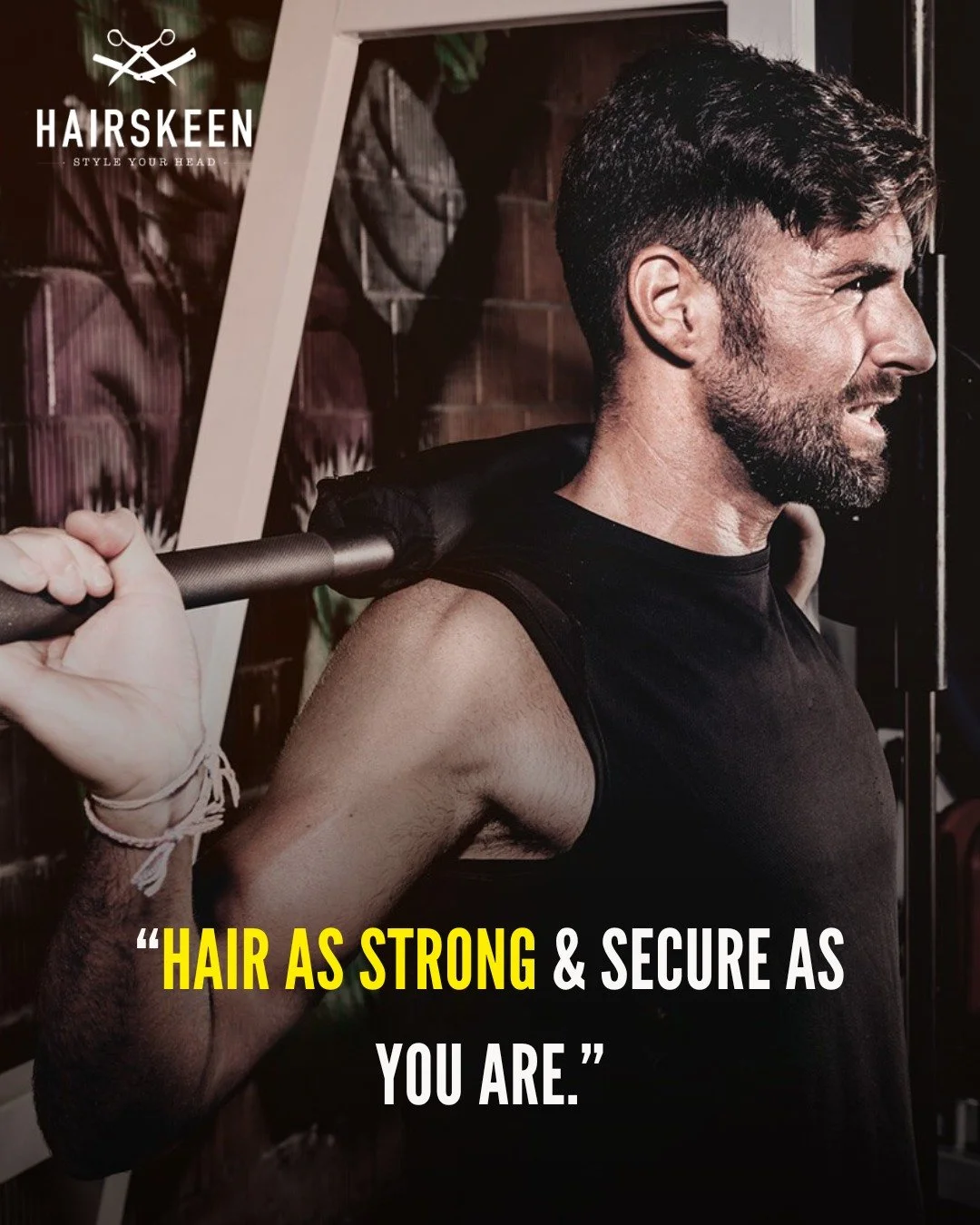 It’s October — don’t quit the gym just yet! 💪
With Hairskeen, you’ve got no excuses to skip a workout. Our premium European hair systems are designed to keep up with your lifestyle — sweat, sport, and all. Stay motivate