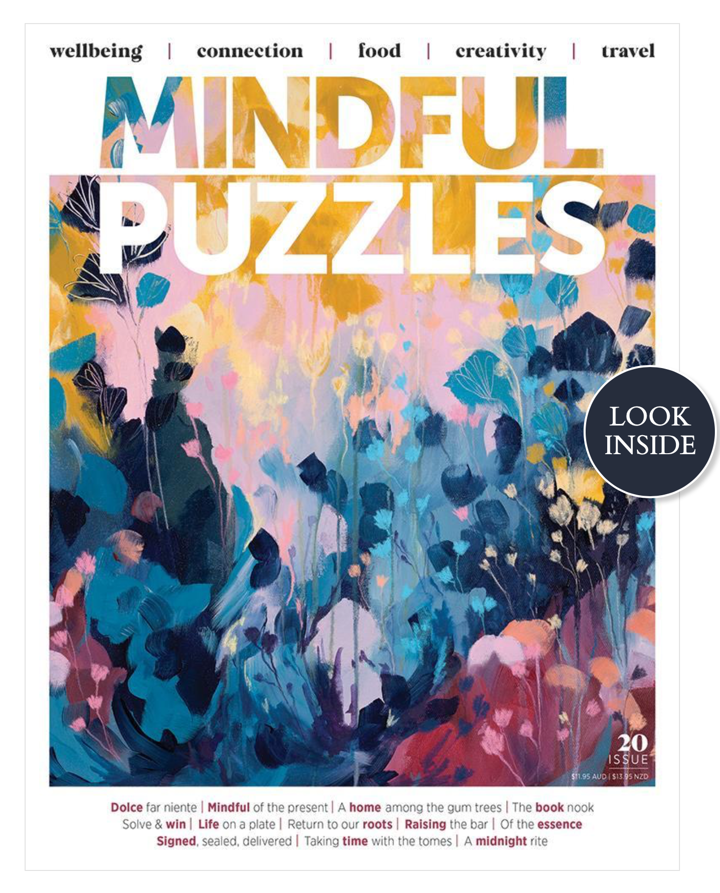 Cover Issue 1 Mindful Puzzles