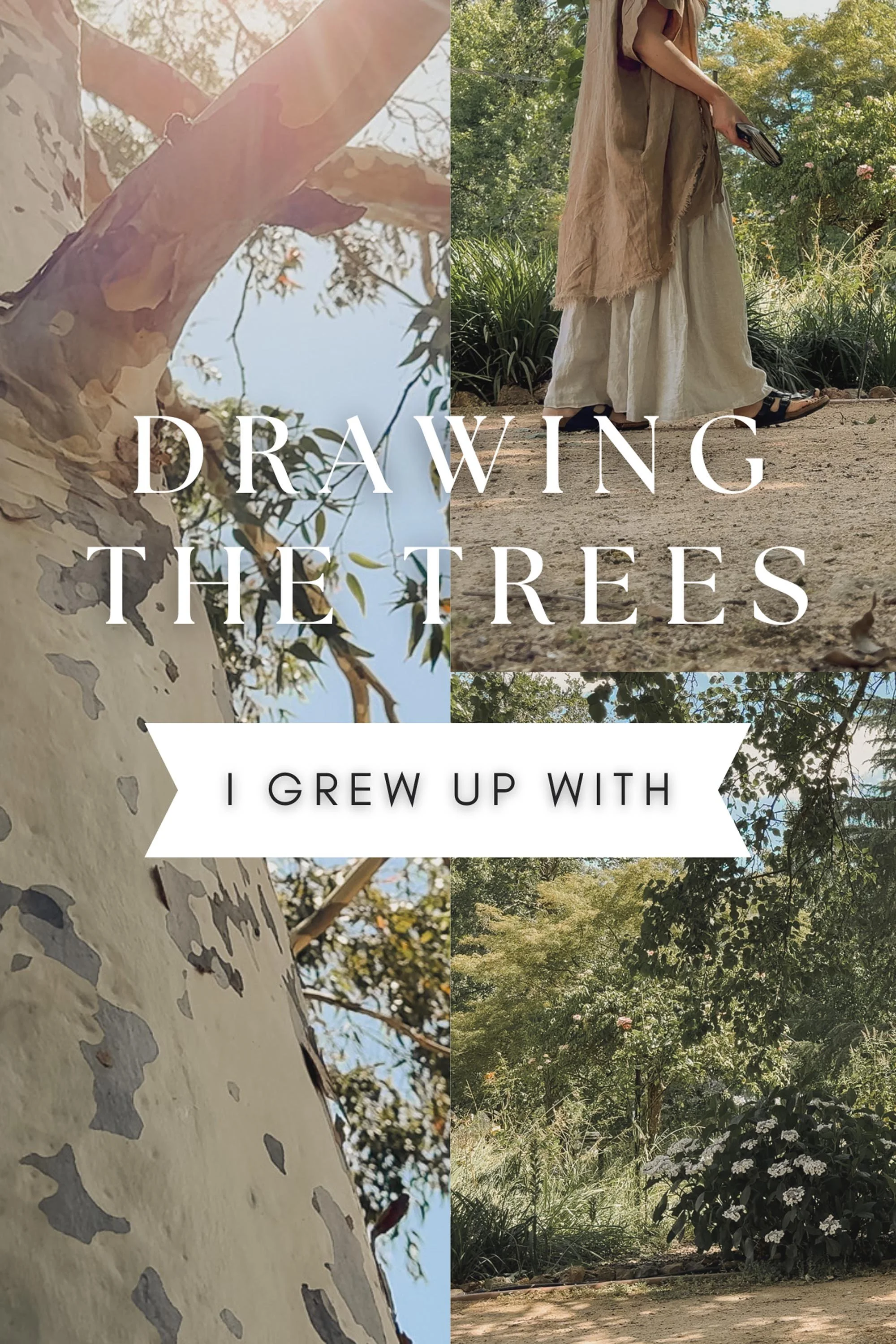Peaceful Landscape Sketching Vlog | Nature Art ASMR | Minimal art Supplies | MFA | DIY Sketchbook