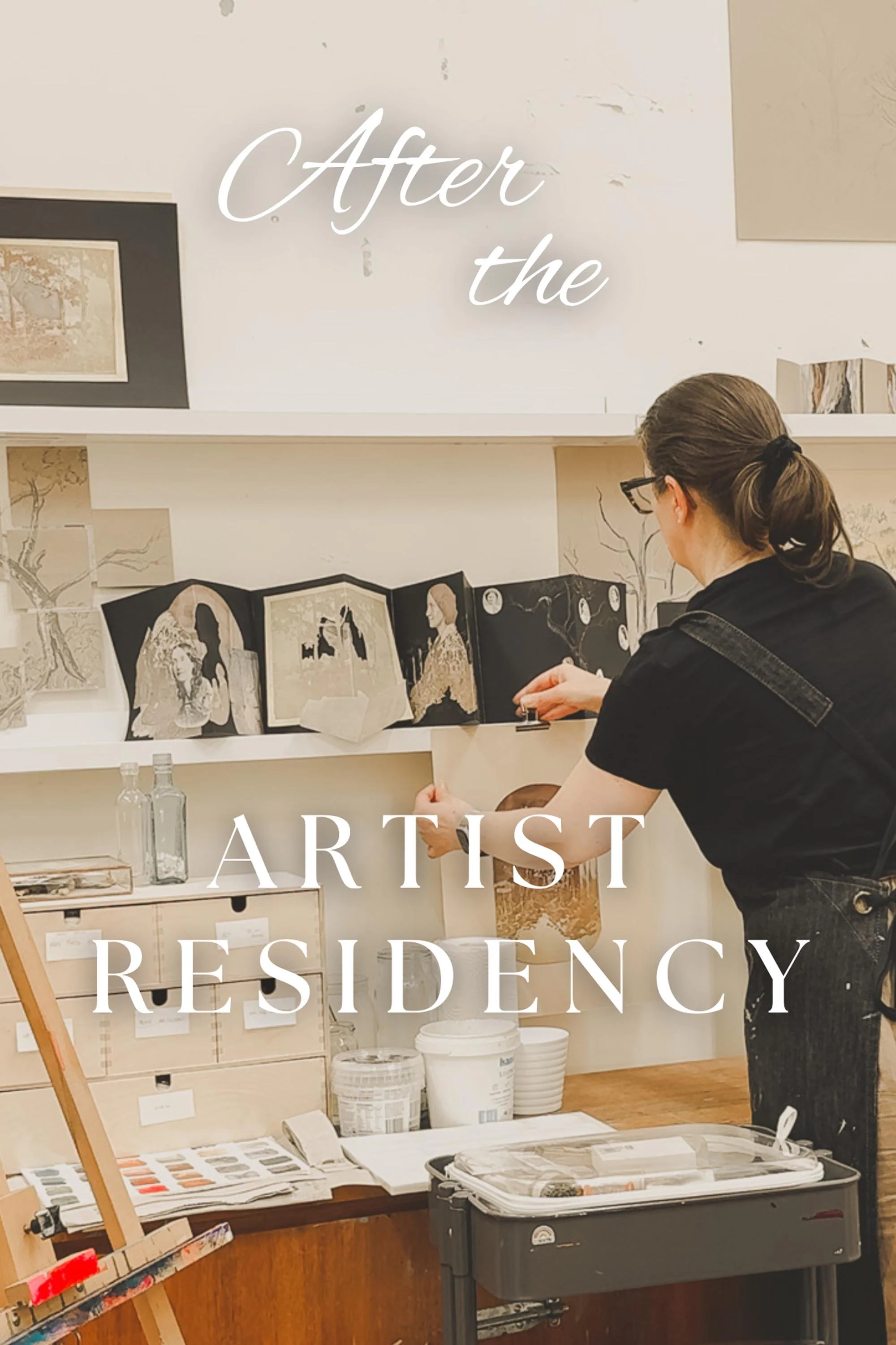 What Happened After My Artist Residency | MA Studio Process &amp; New Direction