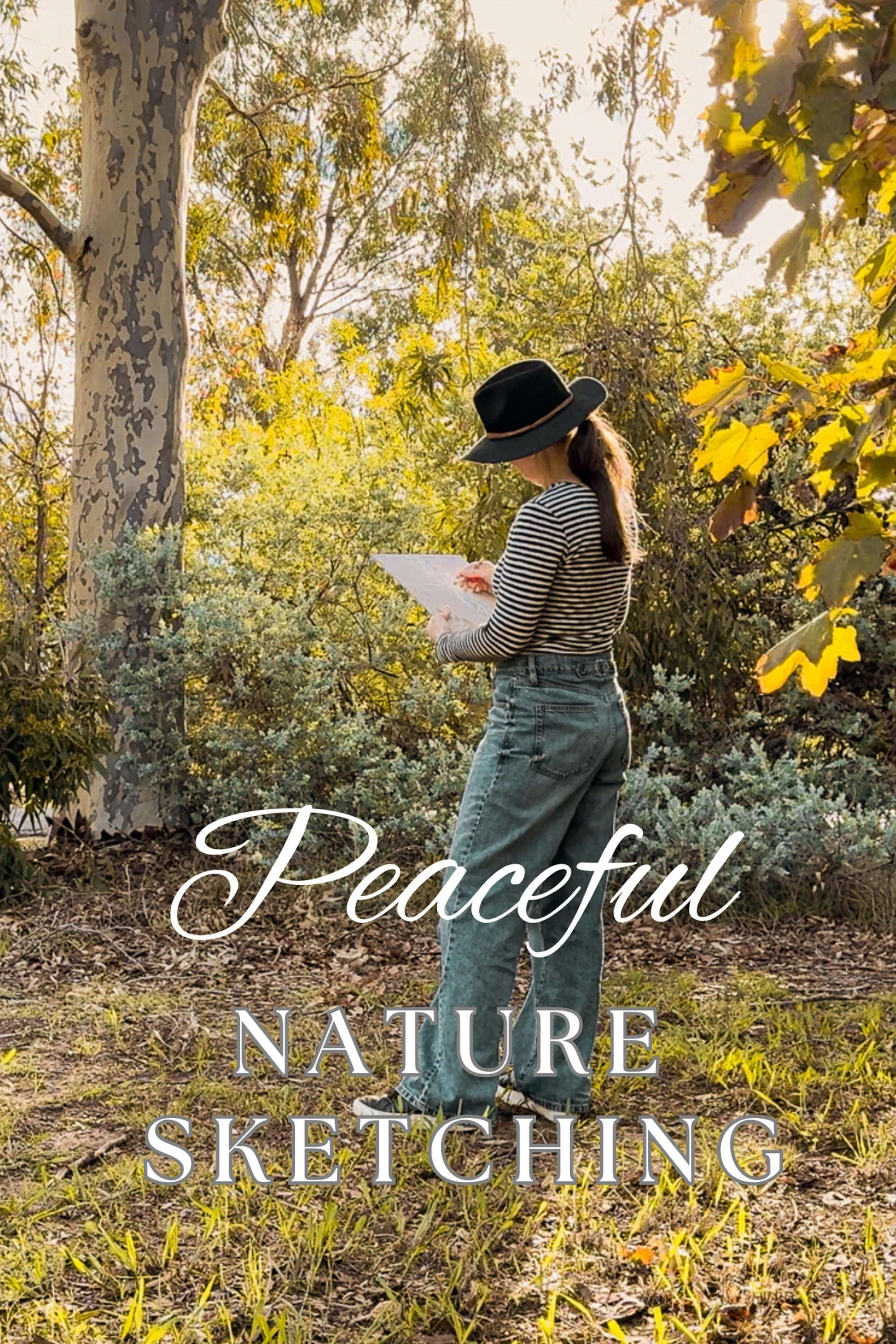 Peaceful Autumnal Sketching Vlog | Birdsong ASMR | R&amp;F Drawing Oils in the Field