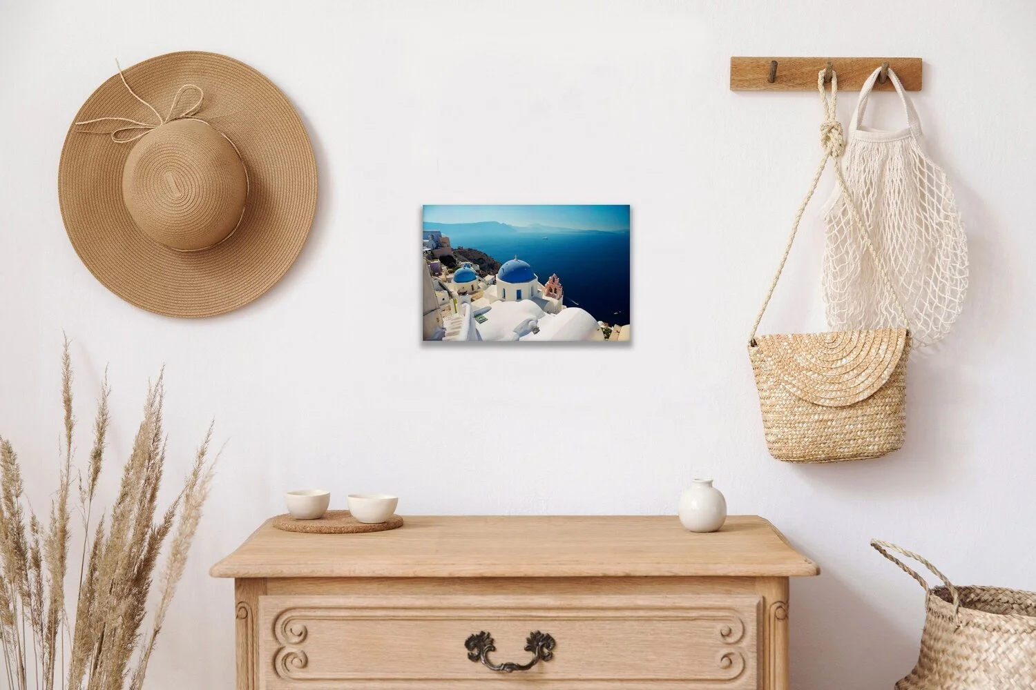 Best picture of Santorini blue dome.