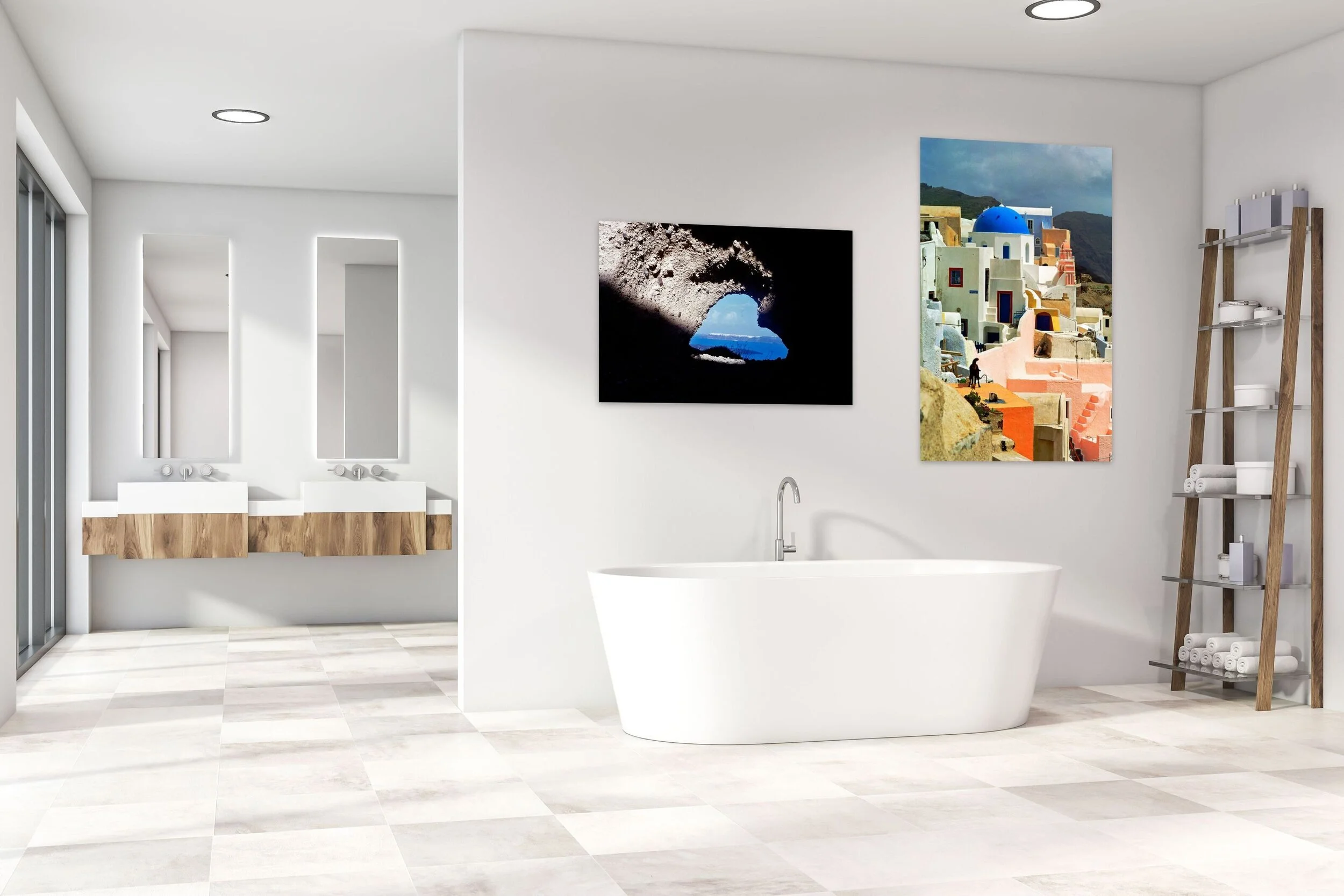 Santorini art prints for sale. Oia Santorini art gallery