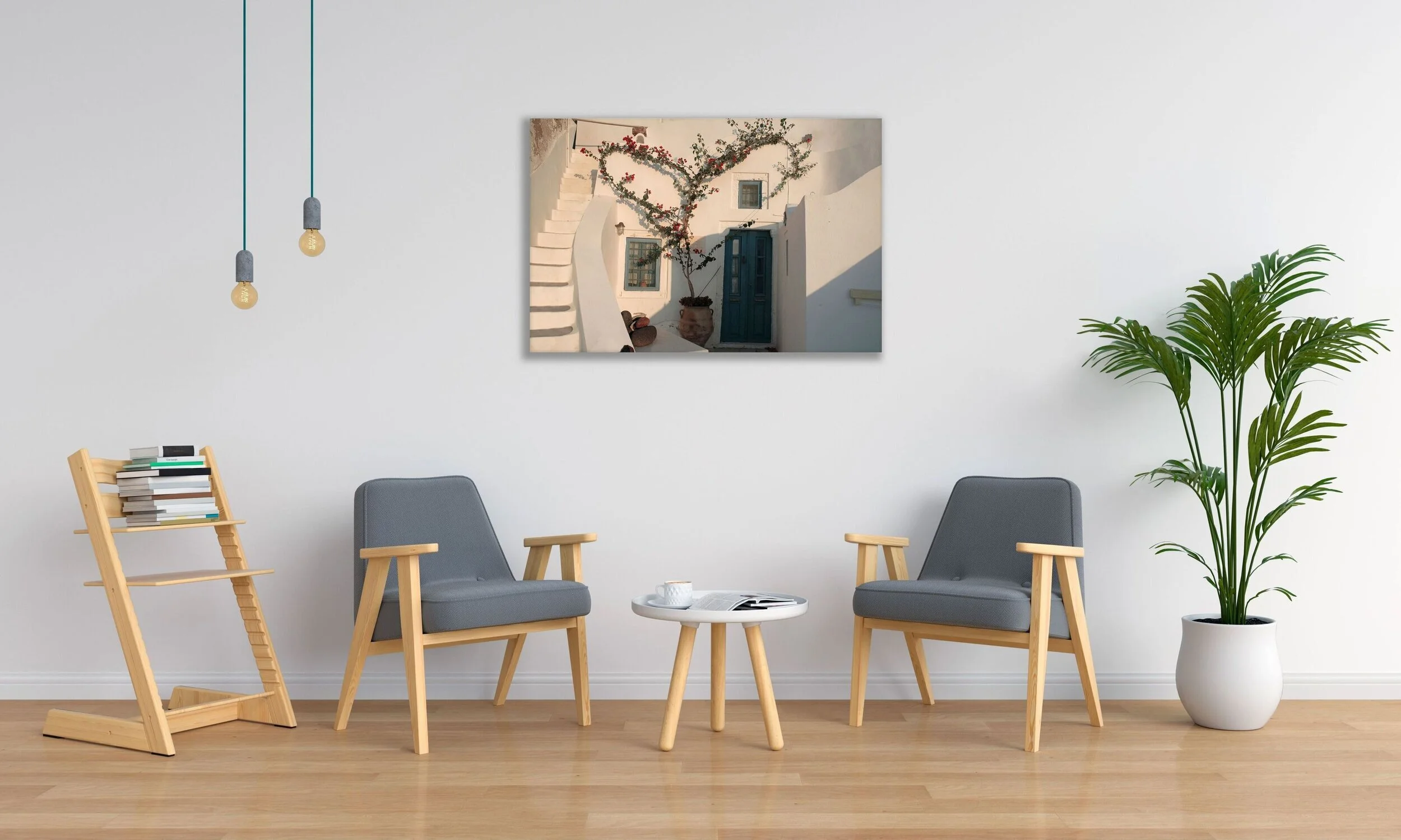 Greek artwork for sale in Oia Santorini Gallery