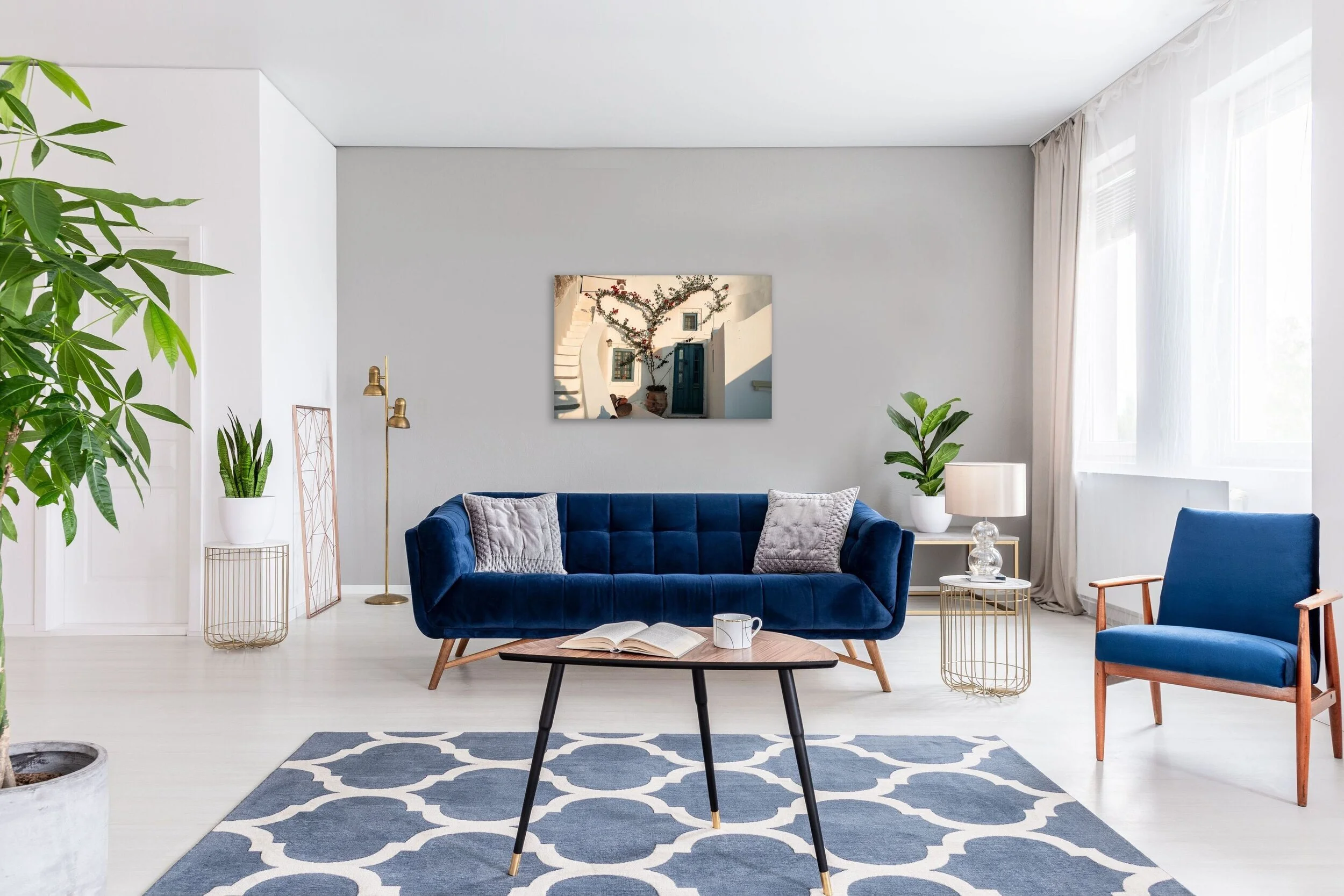 Santorini art gallery art prints