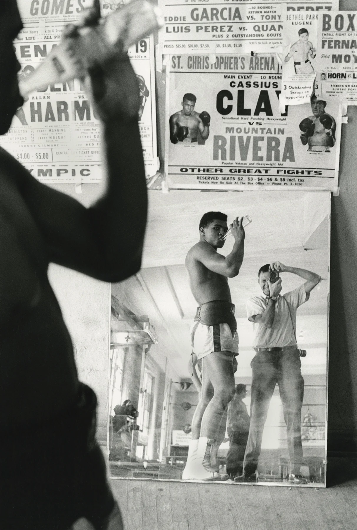 Cassius Clay (Muhammad Ali), 5th Street Gym, Miami, 1963